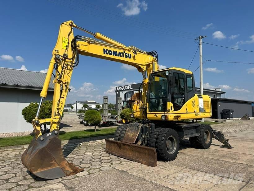 Komatsu PW 160-7E0 Hjulgravere