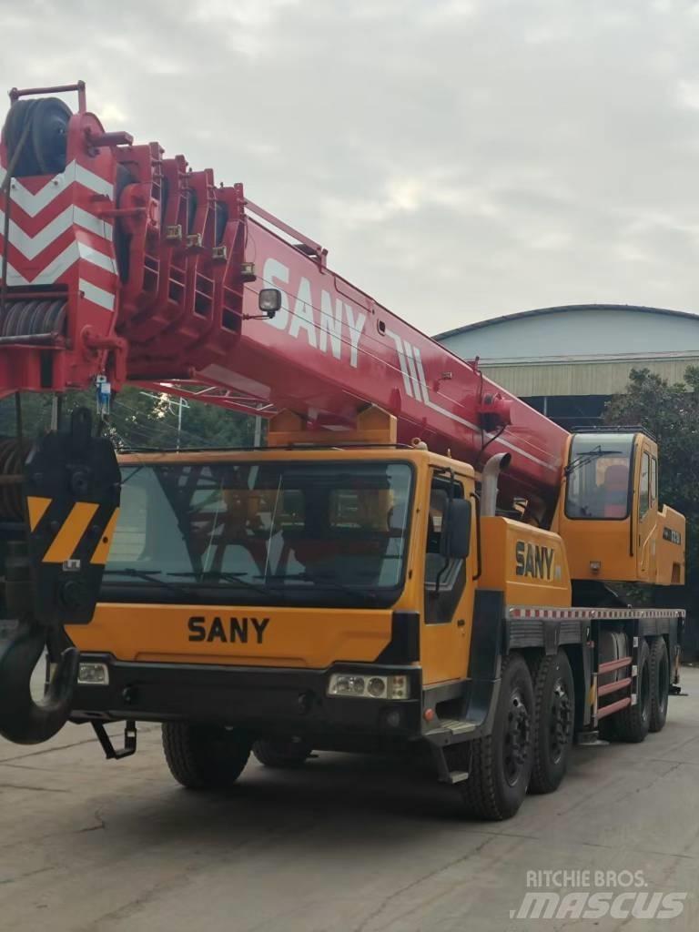 Sany STC750 Stillas, vinsjer og vareheiser