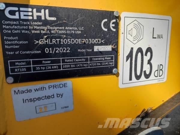 Gehl RT105 Beltelastere