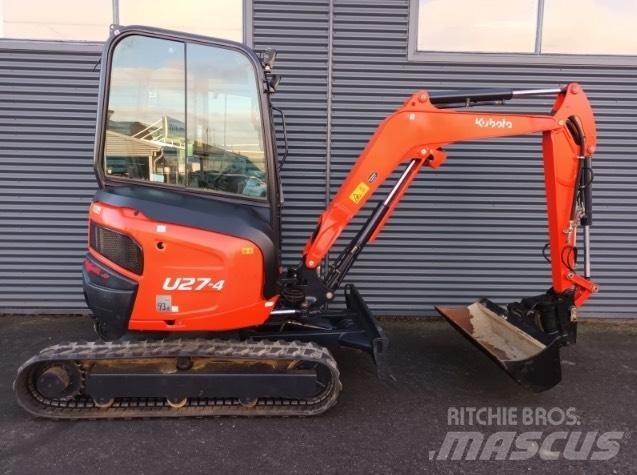 Kubota u27-4 Minigravere <7t