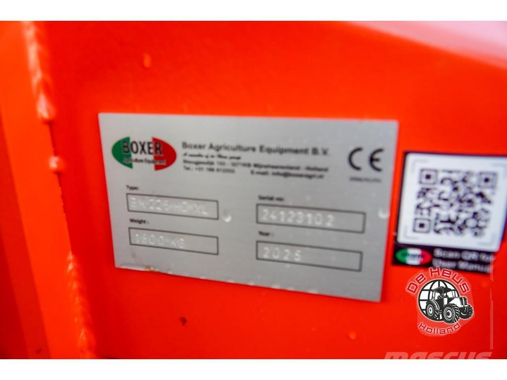 Boxer BM225HD XL Andre Jordforbedrings maskiner og ekstrautstyr