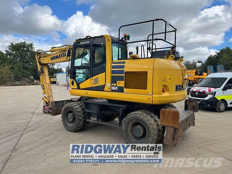 Komatsu PW 160-11 Hjulgravere