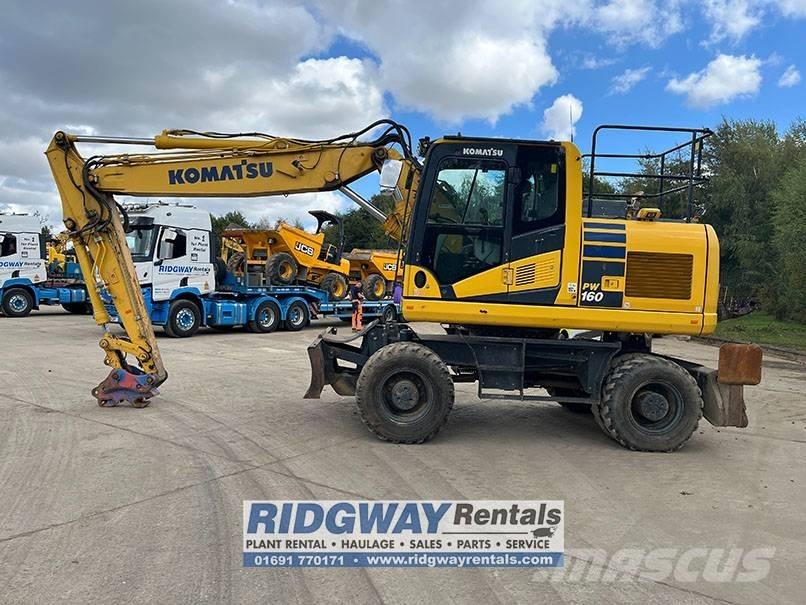 Komatsu PW 160-11 Hjulgravere