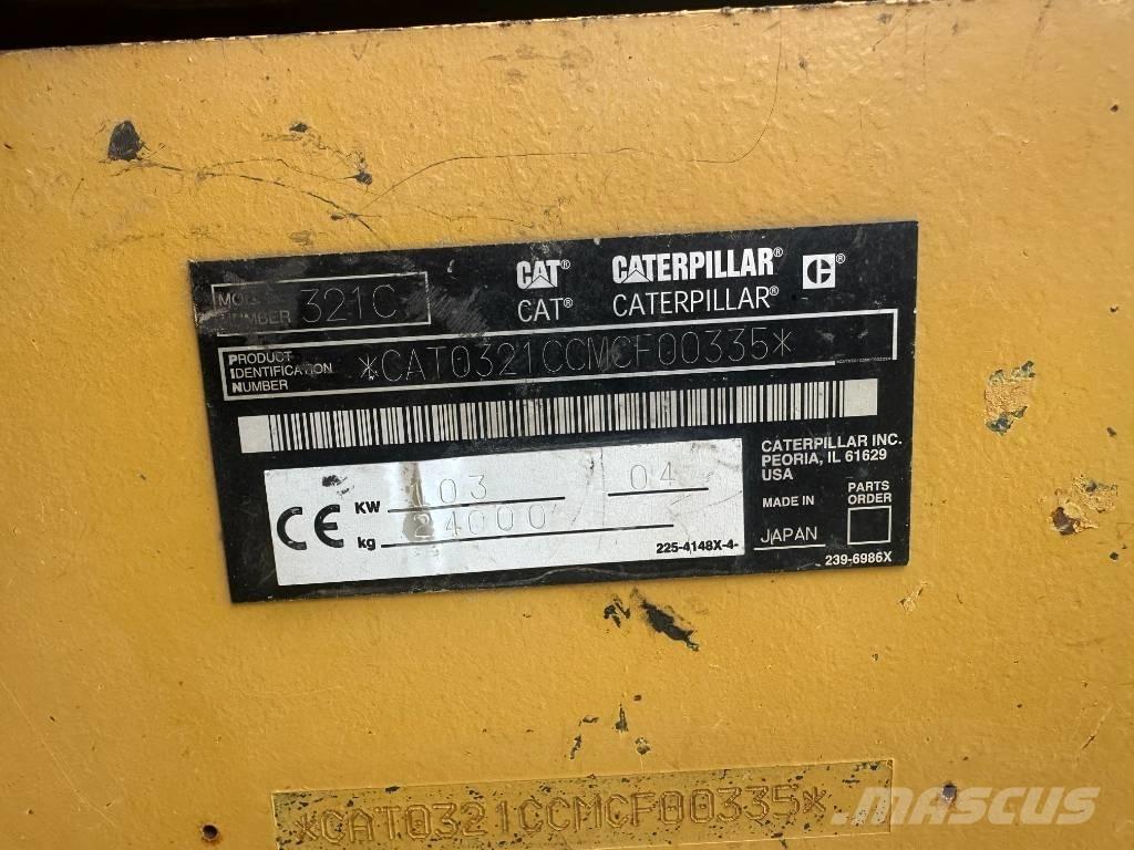CAT 321 C Beltegraver