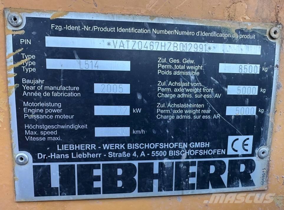 Liebherr L 514 Hjullastere