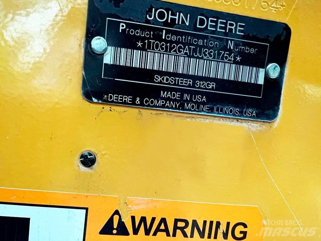 John Deere 312GR Kompaktlastere
