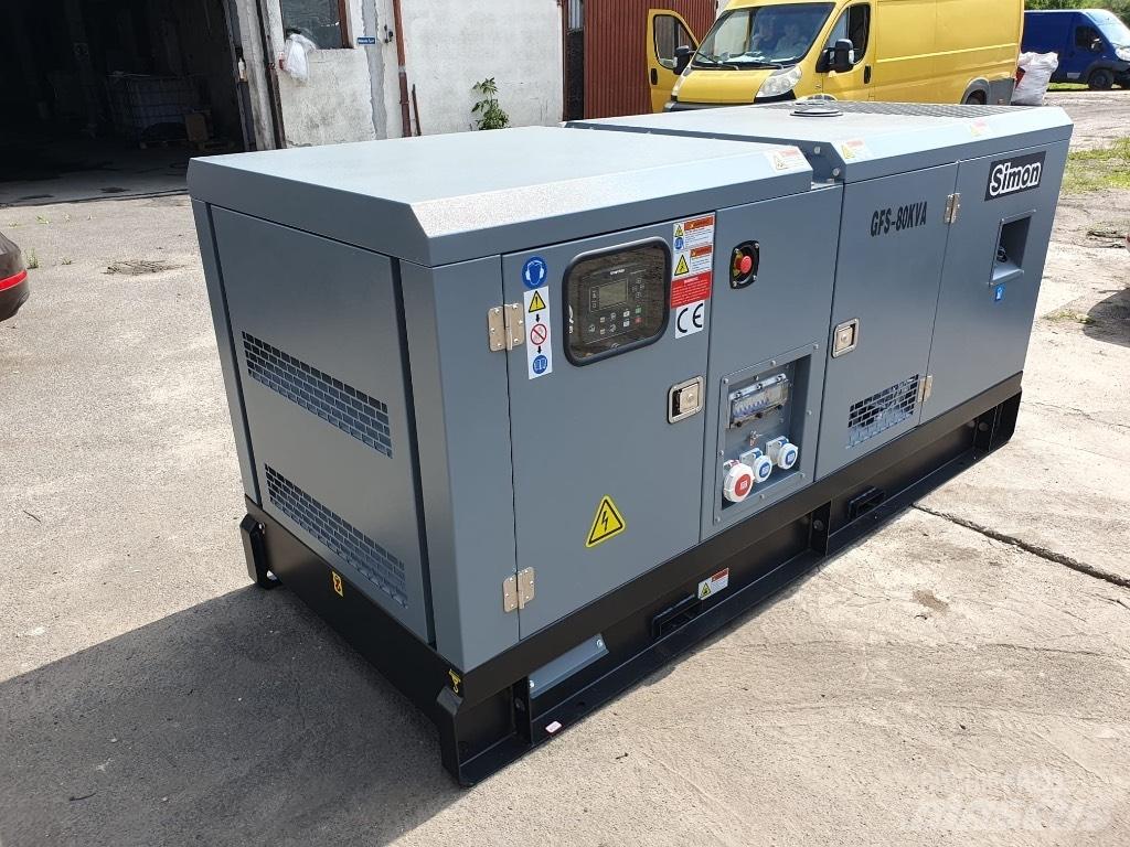 Simon 80KVA Diesel Generatorer