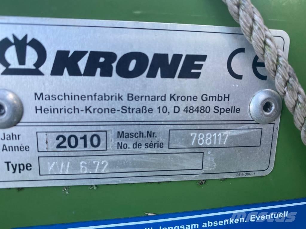 Krone KW6.72 Raker og høyvendere