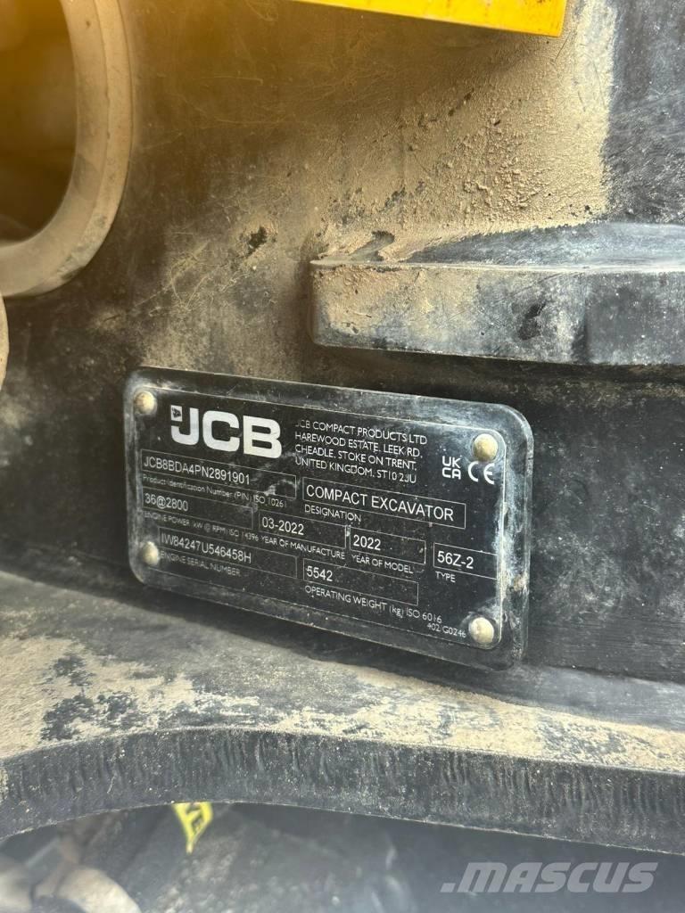 JCB 56 Z-2 Beltegraver