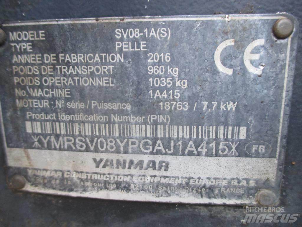 Yanmar SV 08-1 A Minigravere <7t
