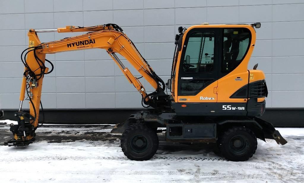 Hyundai 55W-9a Hjulgravere