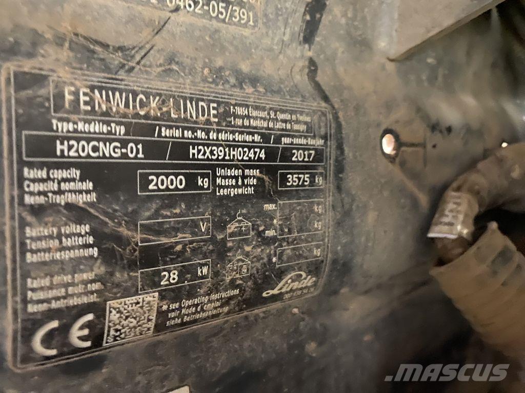 Linde H20T-02 Propan trucker