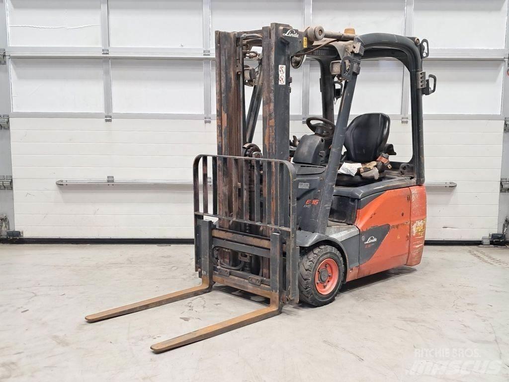 Linde E16C-02 Elektriske trucker