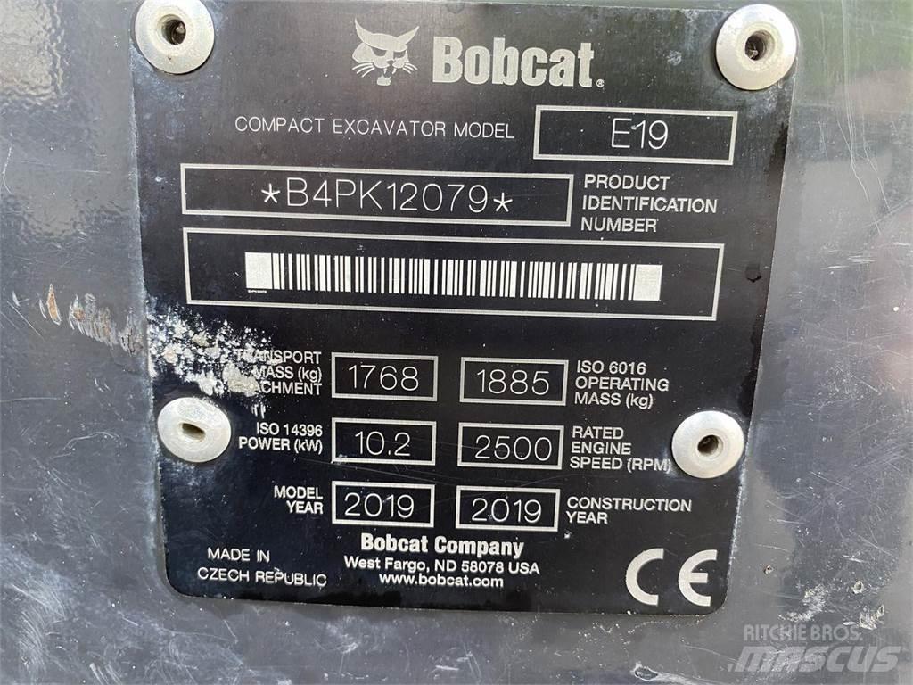 Bobcat E19 Hjulgravere