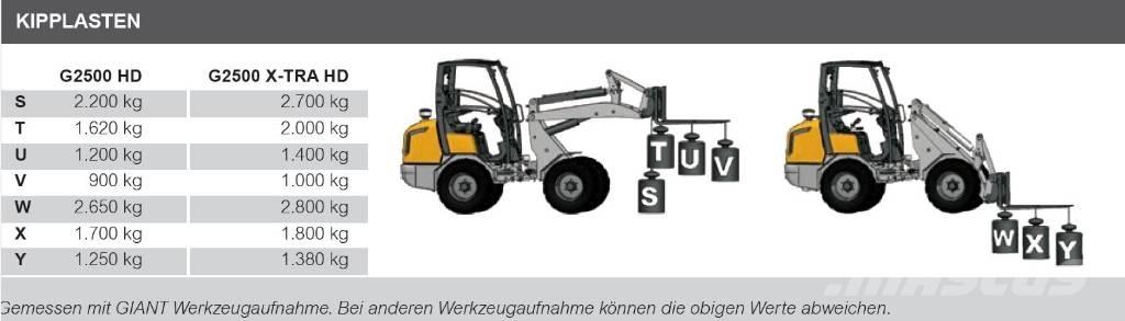 GiANT G 2500 X-Tra Hjullastere