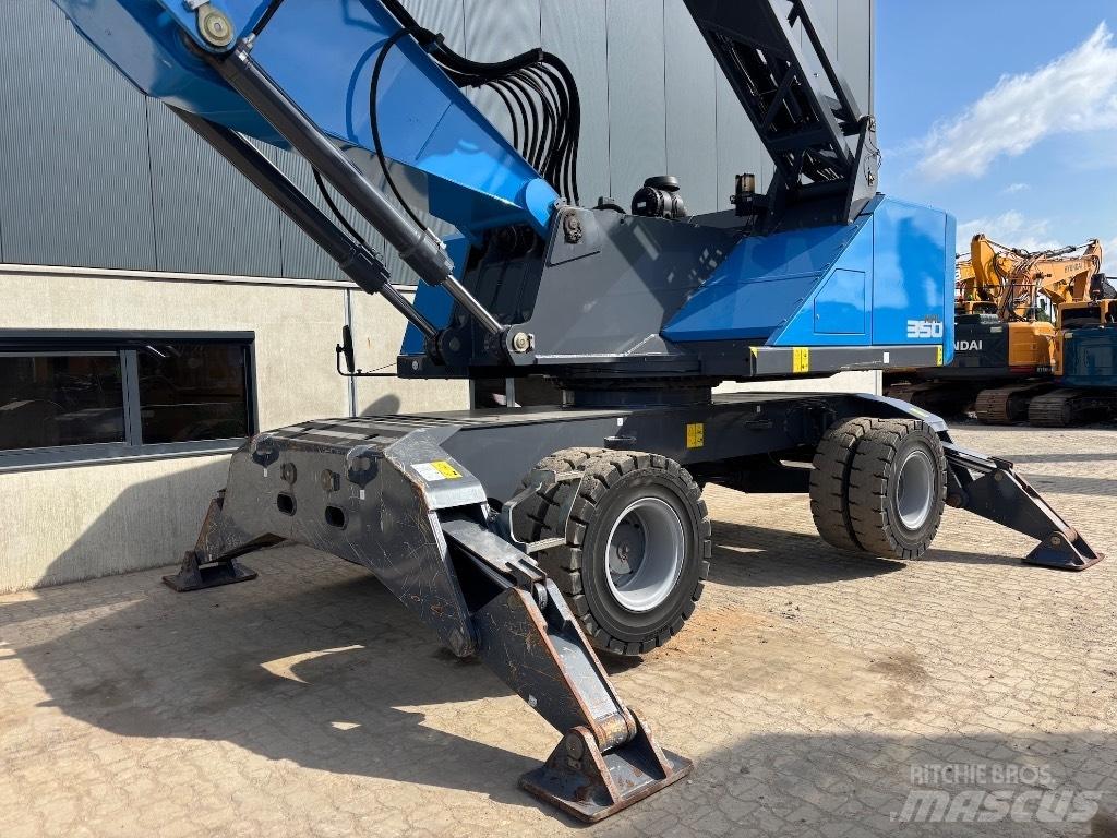 Fuchs MHL 350 F Gravemaskiner for avfallshåndtering