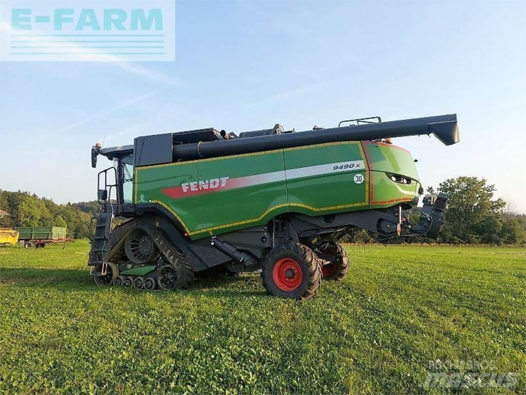 Fendt 9490 x Skurtreskere