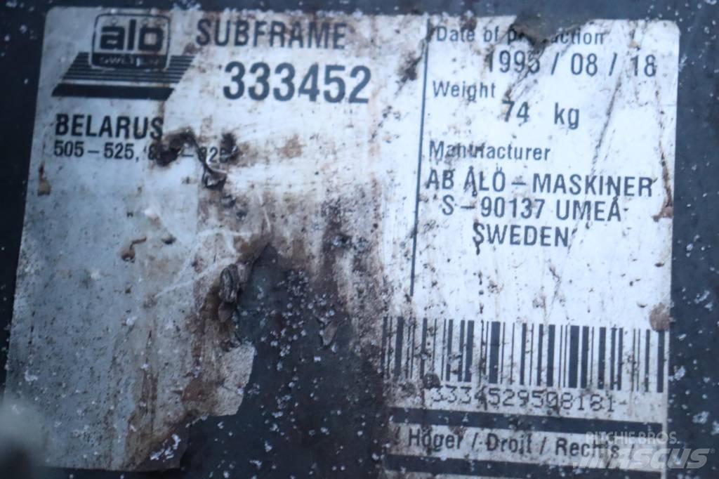Belarus mtz 820 Frontlastere og graveredskap