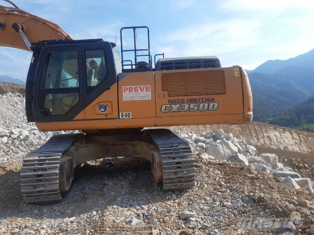 CASE CX 350 D Beltegraver