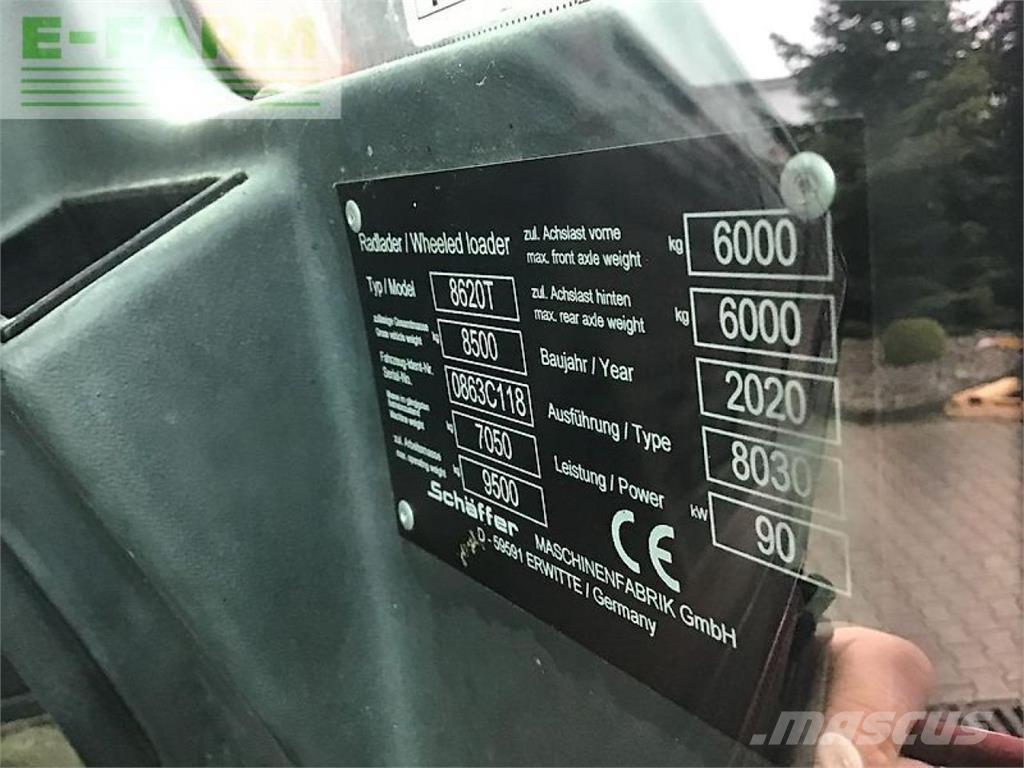Schäffer 8620t Hjullastere