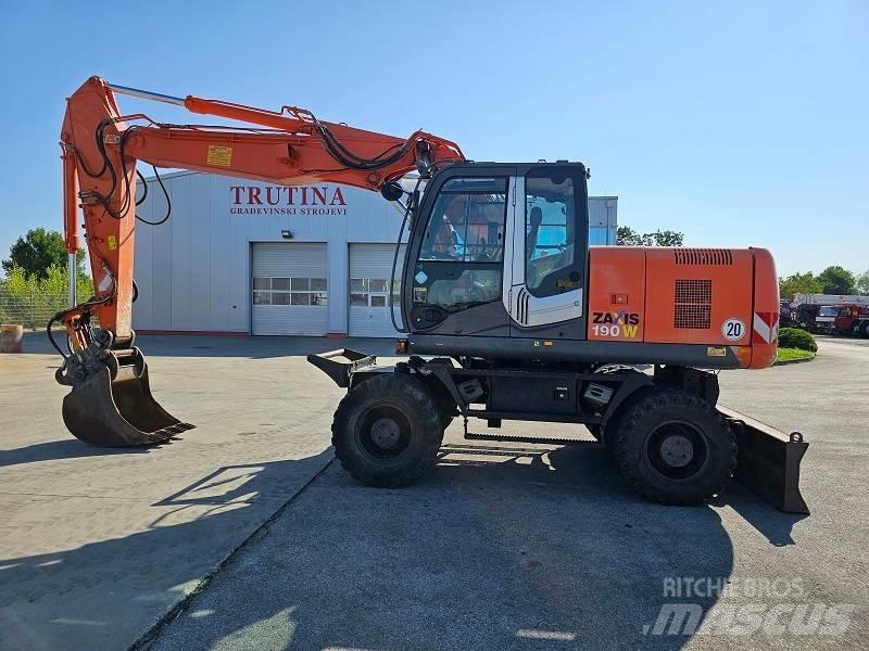 Hitachi ZX 190 W-3 Hjulgravere