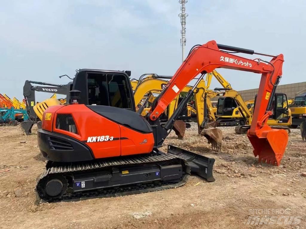 Kubota kx183 Beltegraver