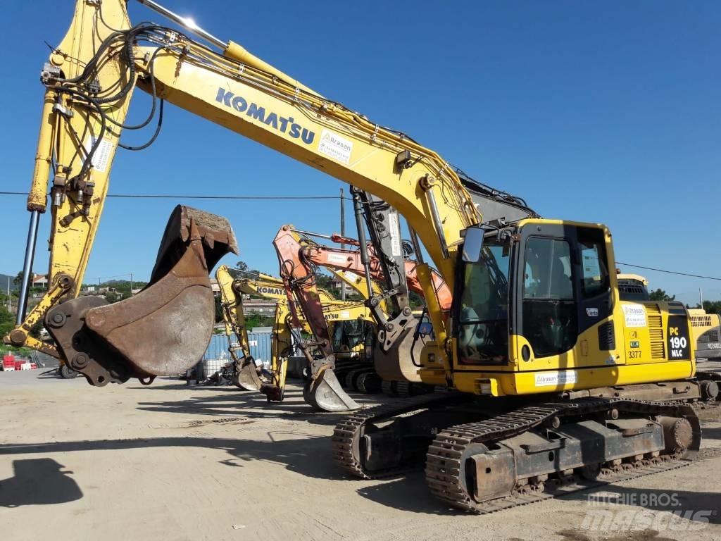 Komatsu PC190NLC-8 Beltegraver
