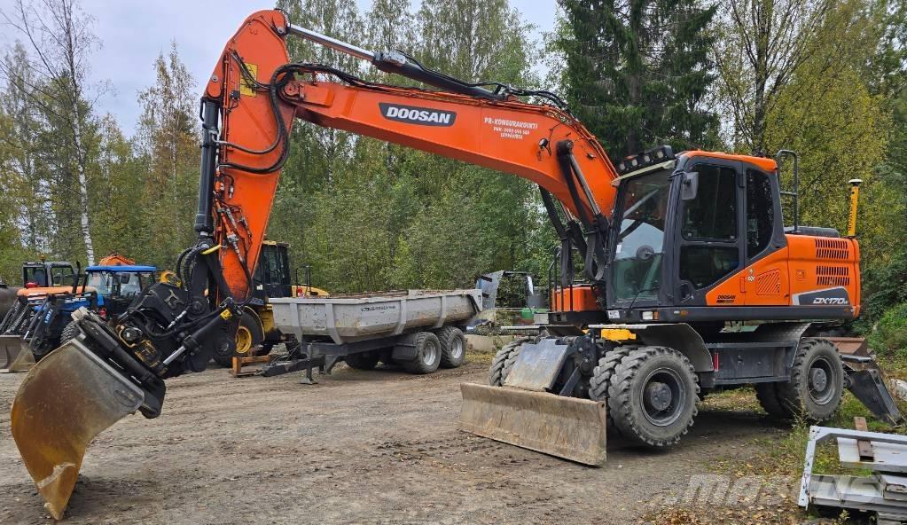 Doosan DX 170 W-5 Hjulgravere
