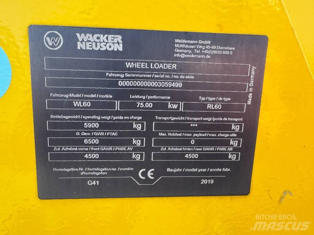 Wacker Neuson WL60 Hjullastere