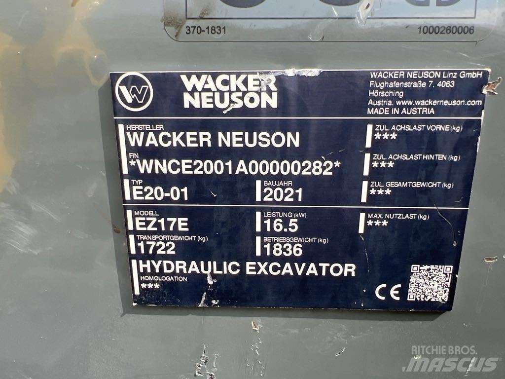 Wacker Neuson EZ17e Beltegraver