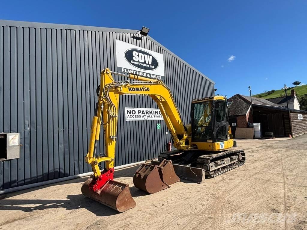 Komatsu PC 80 MR Midigravere 7 - 12t
