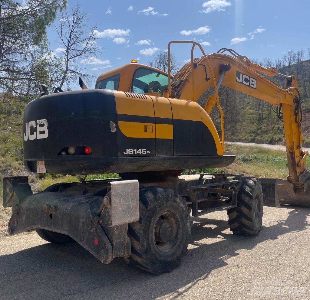 JCB JS 145 W Hjulgravere