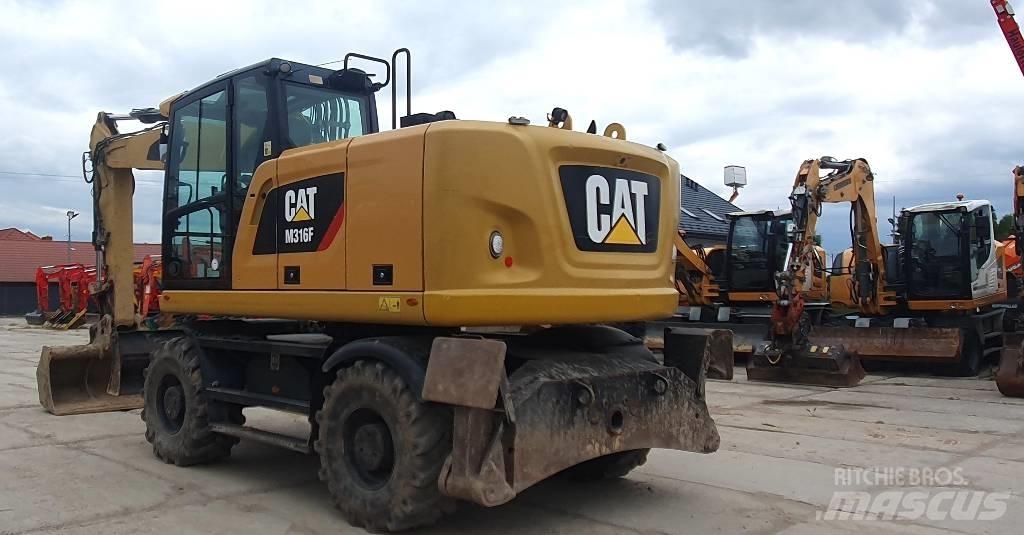 CAT M316F Hjulgravere