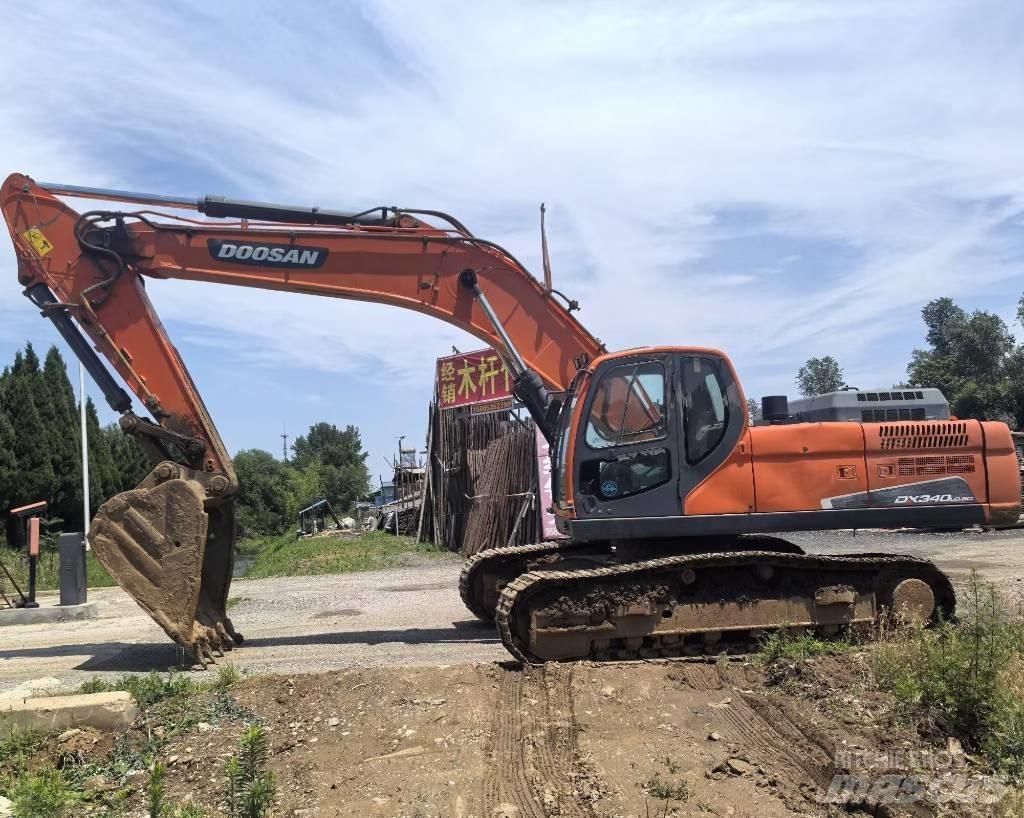 Doosan DX 340 LC Beltegraver