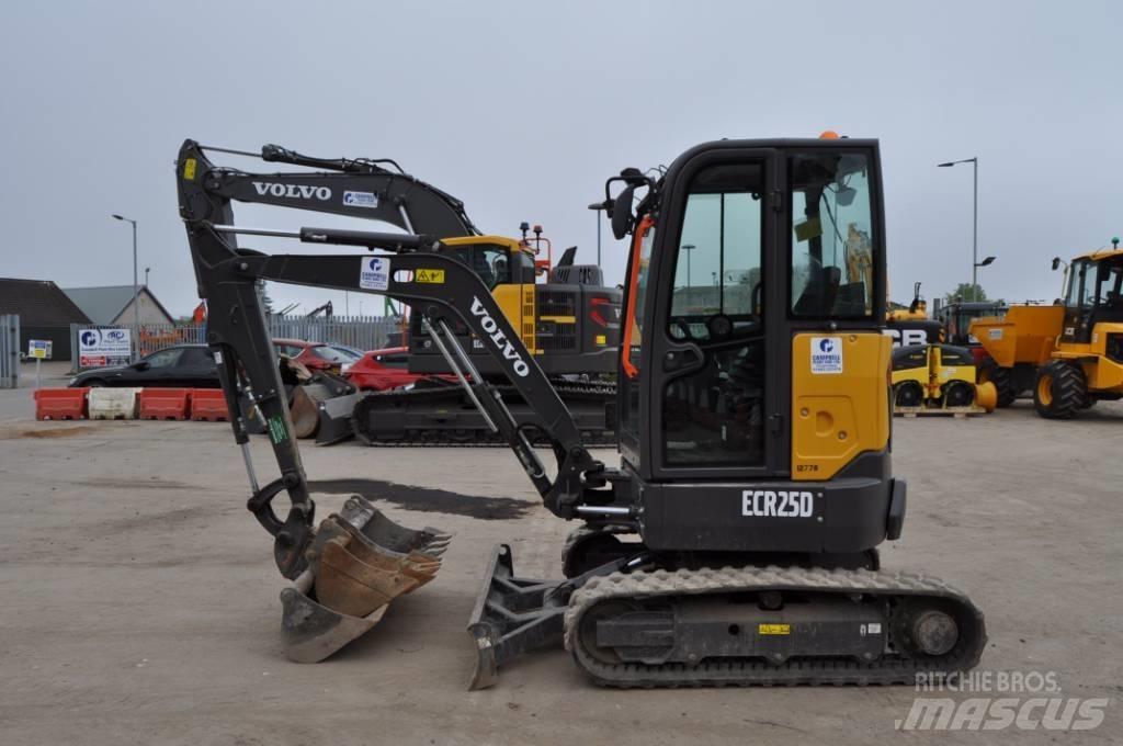 Volvo ECR 25 D Minigravere <7t