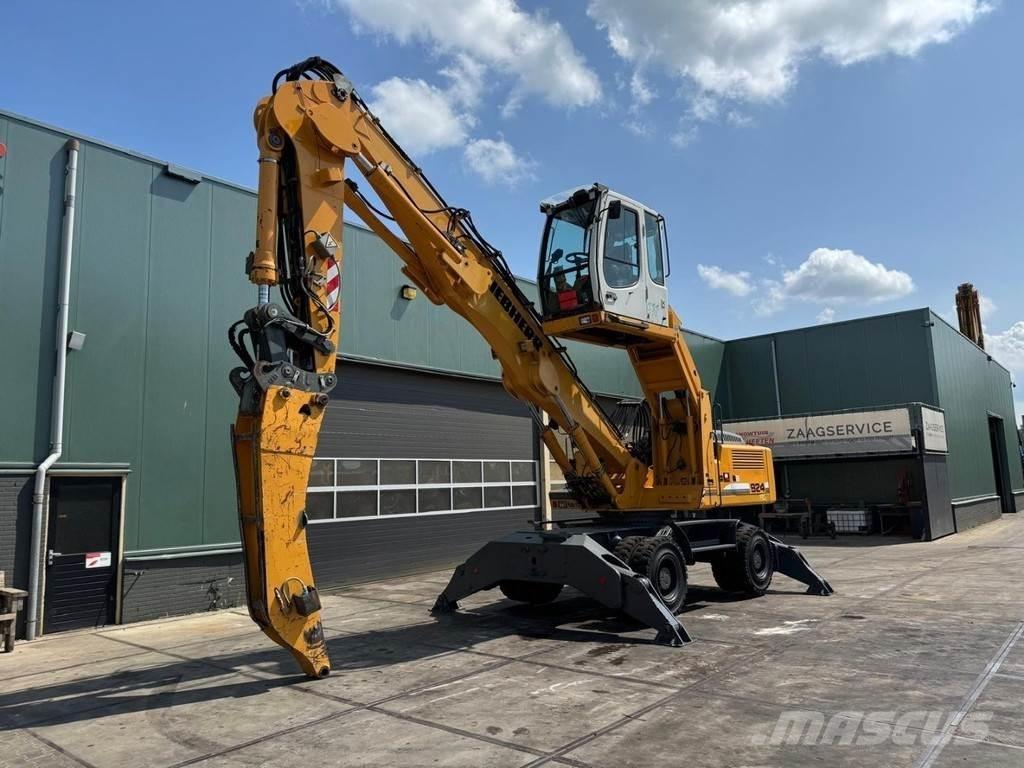 Liebherr A 924 C Gravemaskiner for avfallshåndtering