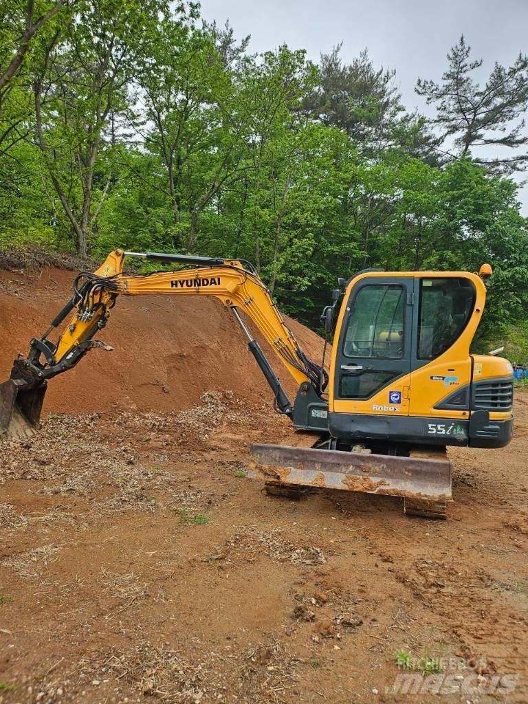 Hyundai Robex 55 Minigravere <7t
