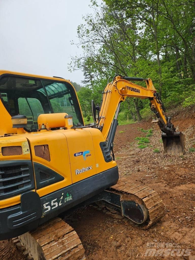 Hyundai Robex 55 Minigravere <7t