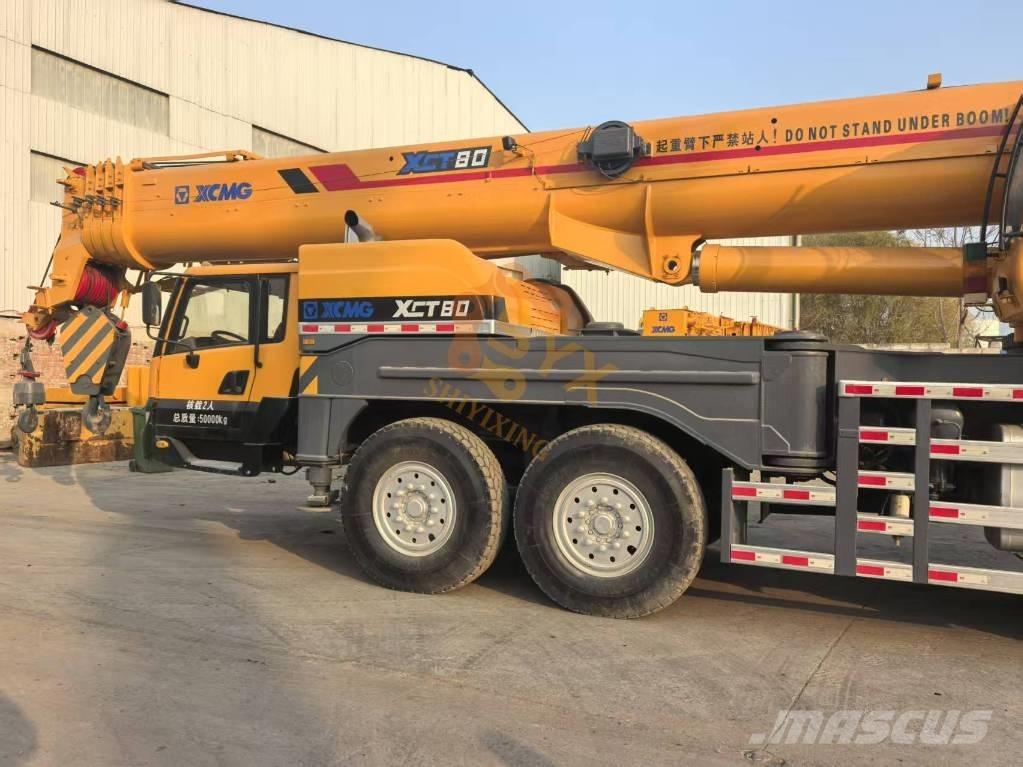 XCMG XCT 80LC5 Allterreng kraner