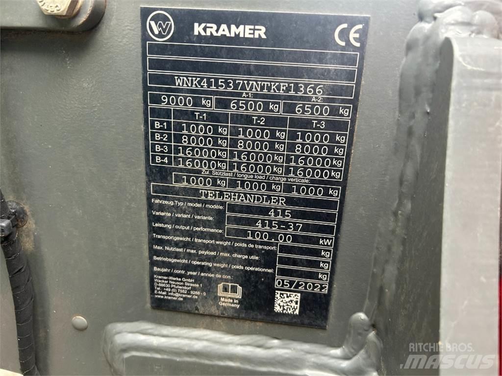 Kramer KT 407 Teleskoplastere