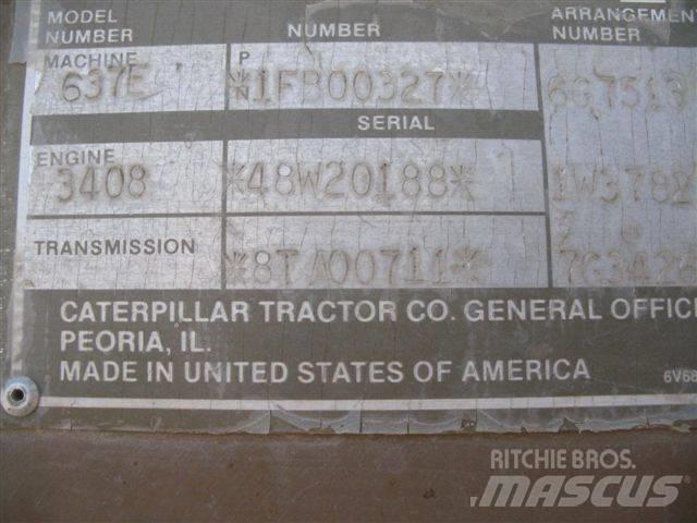 CAT 637E Veiskrape