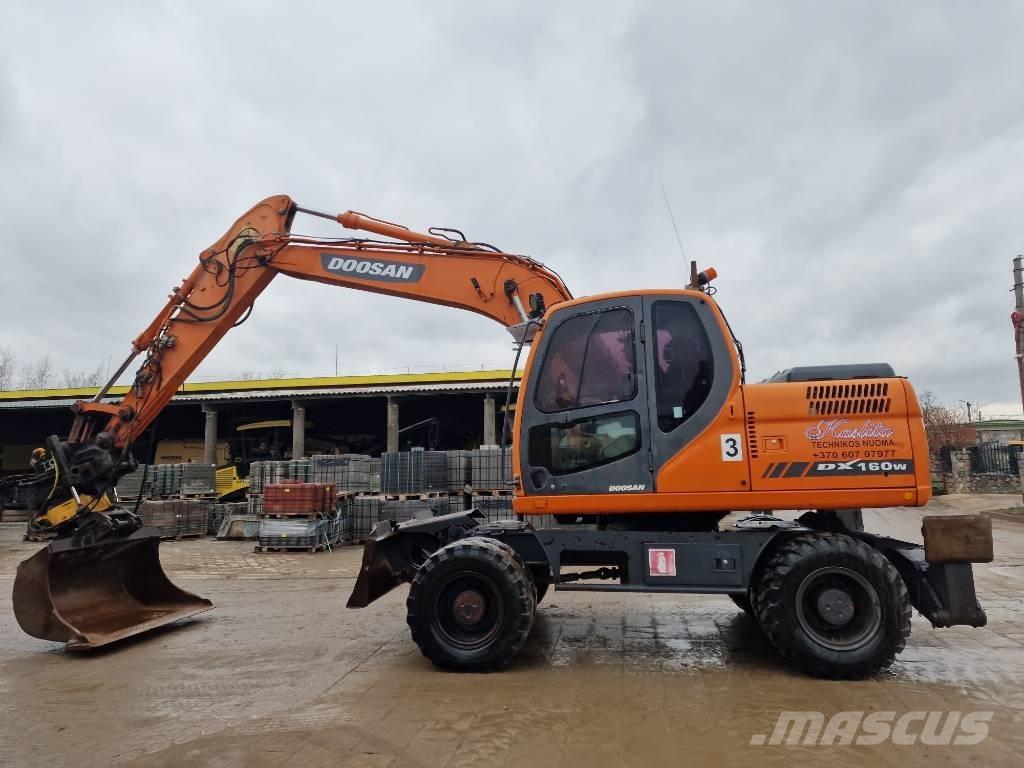 Doosan DX 160 W Hjulgravere