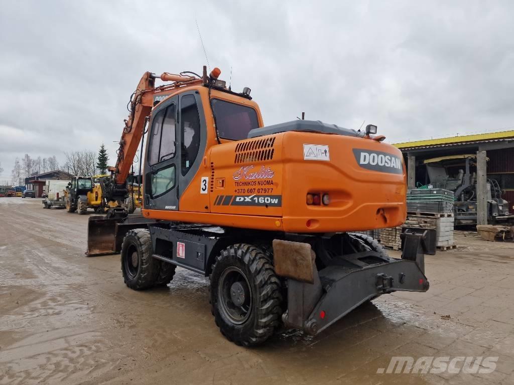 Doosan DX 160 W Hjulgravere