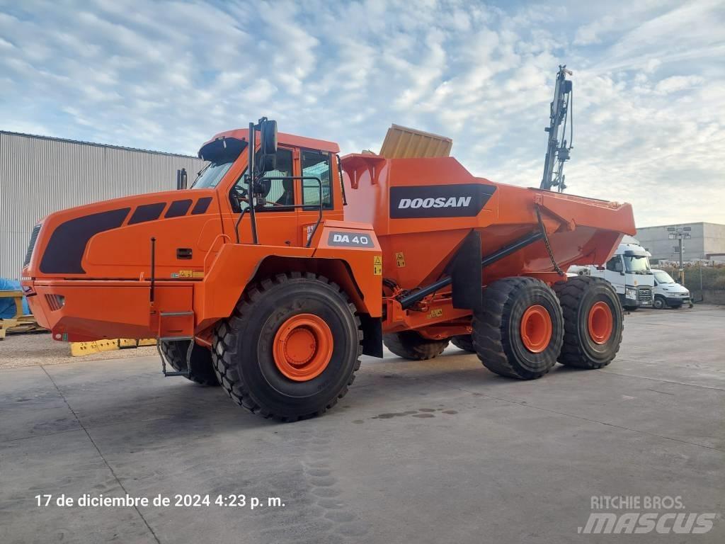 Doosan DA 40 Rammestyrte Dumpere