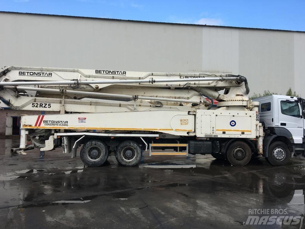 Betonstar 52M-5RZ Betongpumpe biler