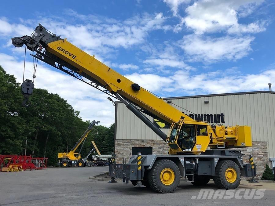Grove RT 650 E Røff terreng kraner