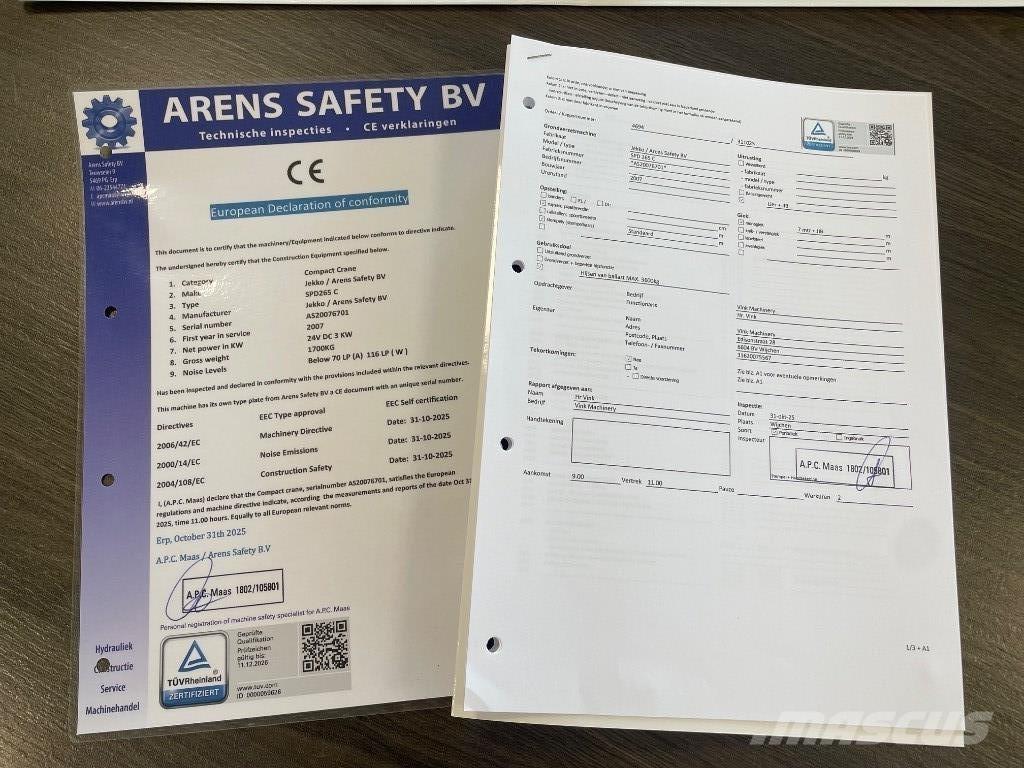 Jekko SPD 265 C Minikraner