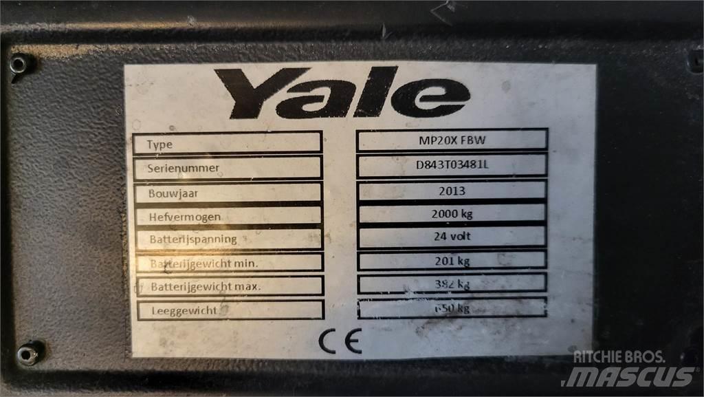 Yale MP20X 2013 Lavtløftende truck