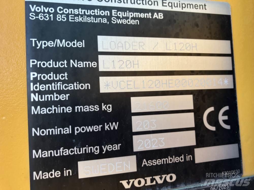 Volvo L120H Hjullastere