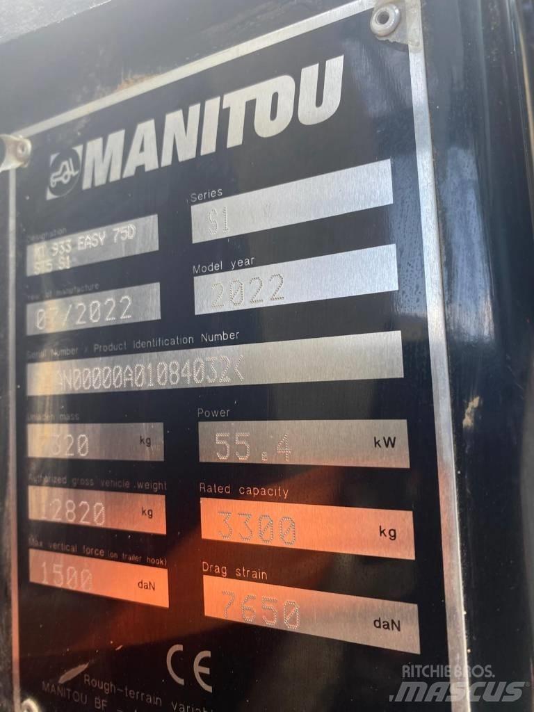 Manitou MT 933 Easy Teleskoplastere